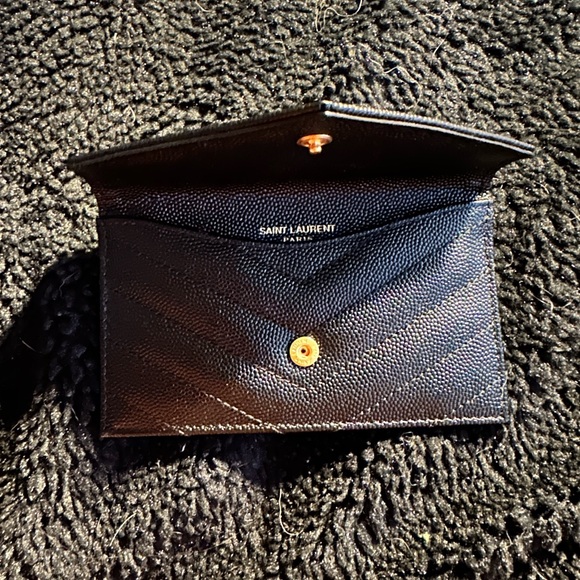 Saint Laurent Cassandre Matelasse Flap Card Case - Picture 3 of 10